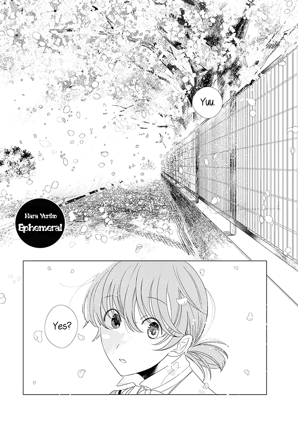 Bloom Into You: Official Comic Anthology Chapter 13 page 2 - Chapter 13: Ephemeral