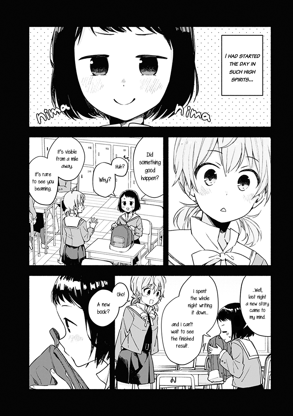 Bloom Into You: Official Comic Anthology Chapter 4 page 3 - Chapter 4: Onigiri, Croquette, Tamagoyaki
