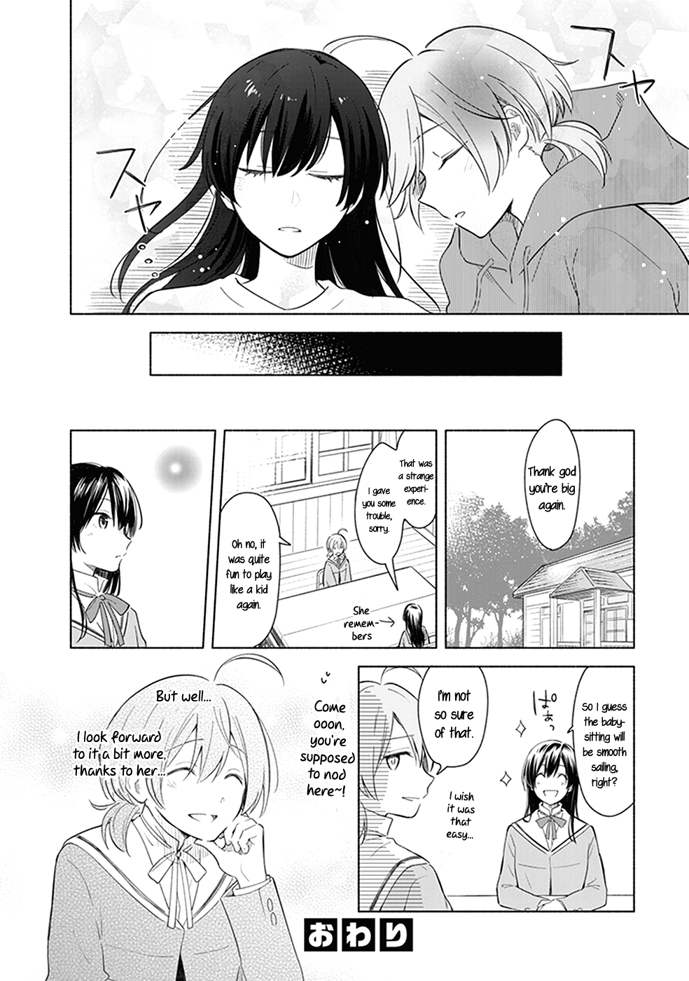 Bloom Into You: Official Comic Anthology Chapter 5 page 9 - Chapter 5: Tiny Senpai