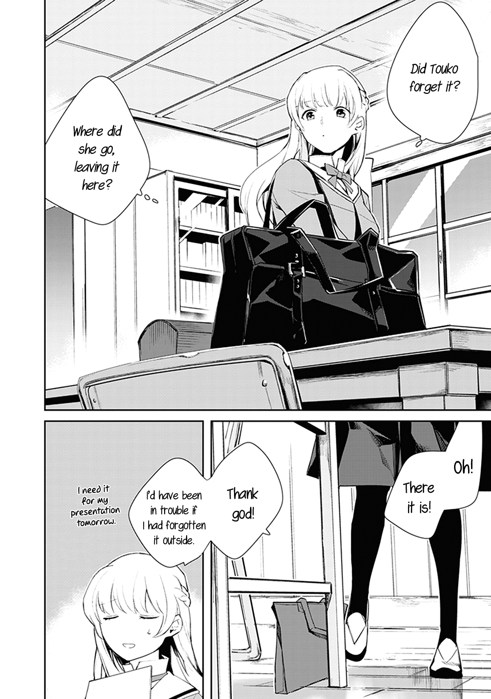 Bloom Into You: Official Comic Anthology Chapter 6 page 3 - Chapter 6: In the Box