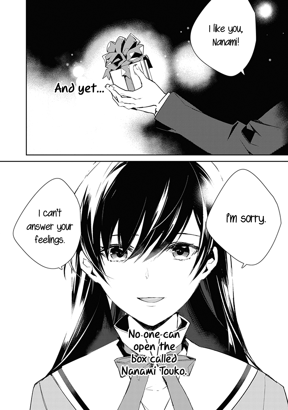 Bloom Into You: Official Comic Anthology Chapter 6 page 5 - Chapter 6: In the Box