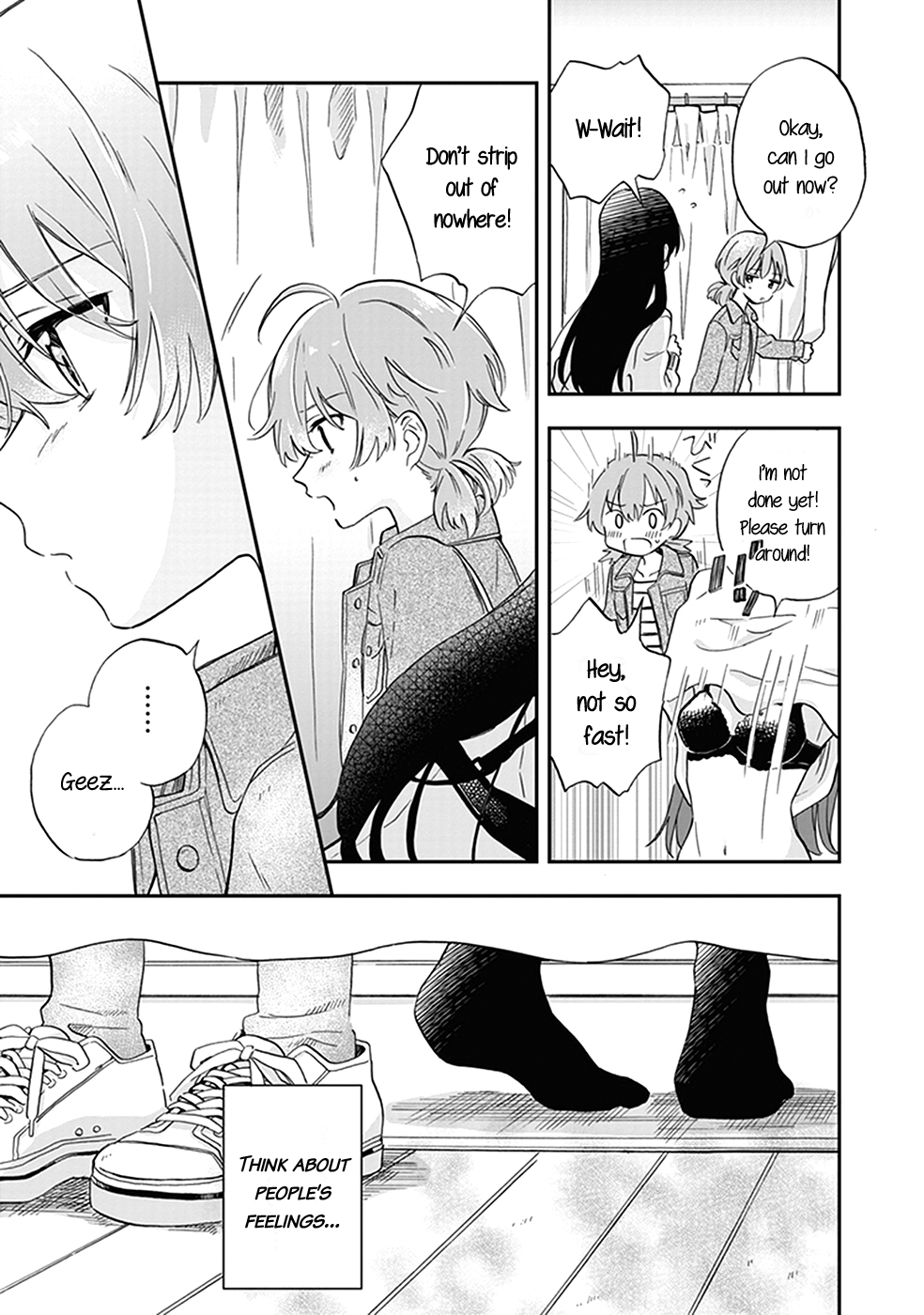 Bloom Into You: Official Comic Anthology Chapter 9 page 10 - Chapter 9: What Will You Wear Tomorrow?