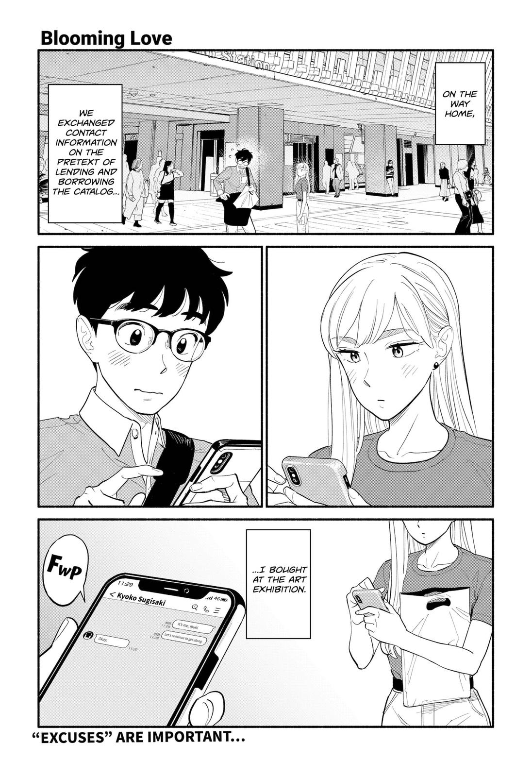 Blooming Love Chapter 7 page 1 - Chapter 7