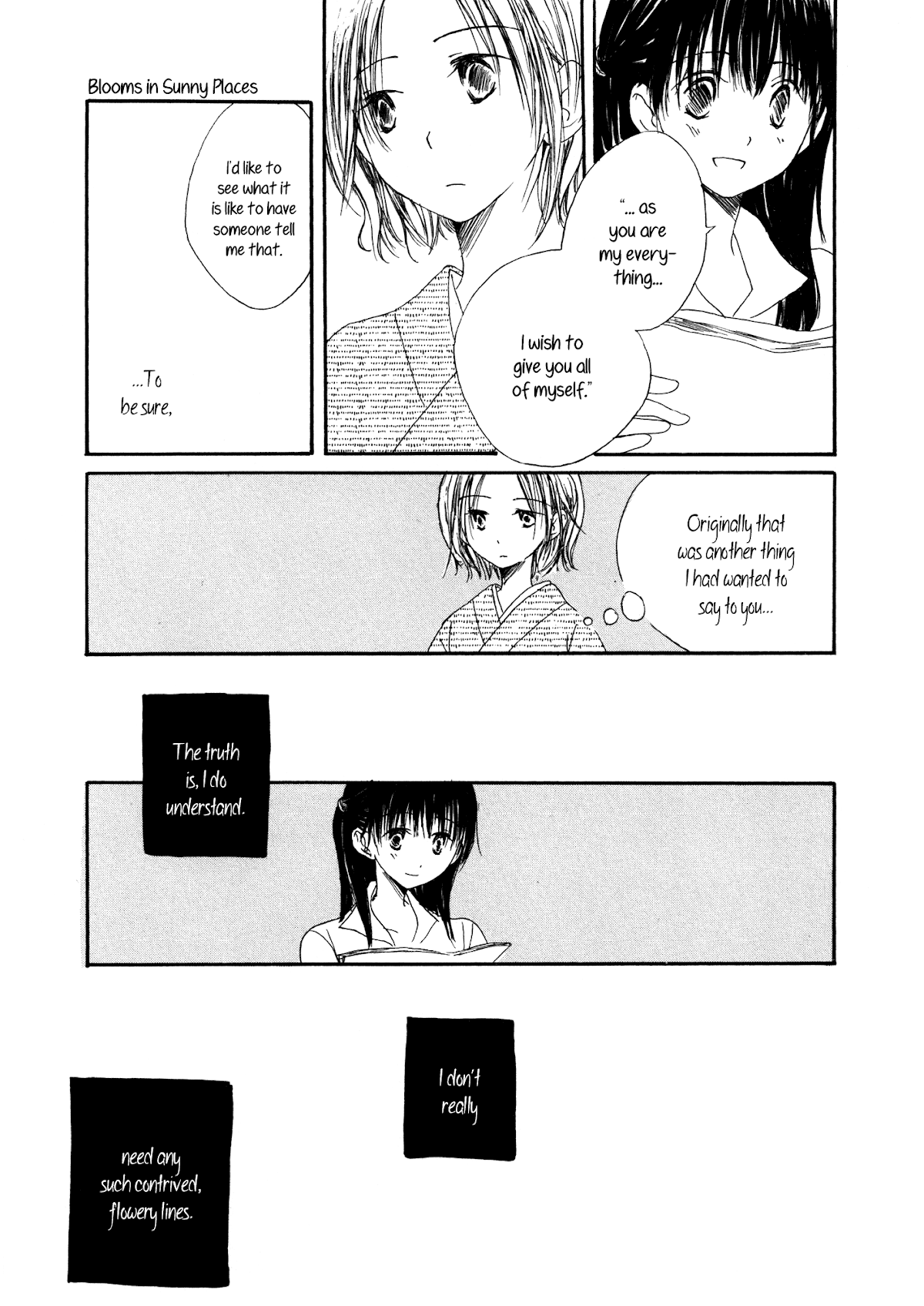 Blooms in Sunny Places Chapter 0.2 page 5 - Chapter 0 v2 : [Oneshot]