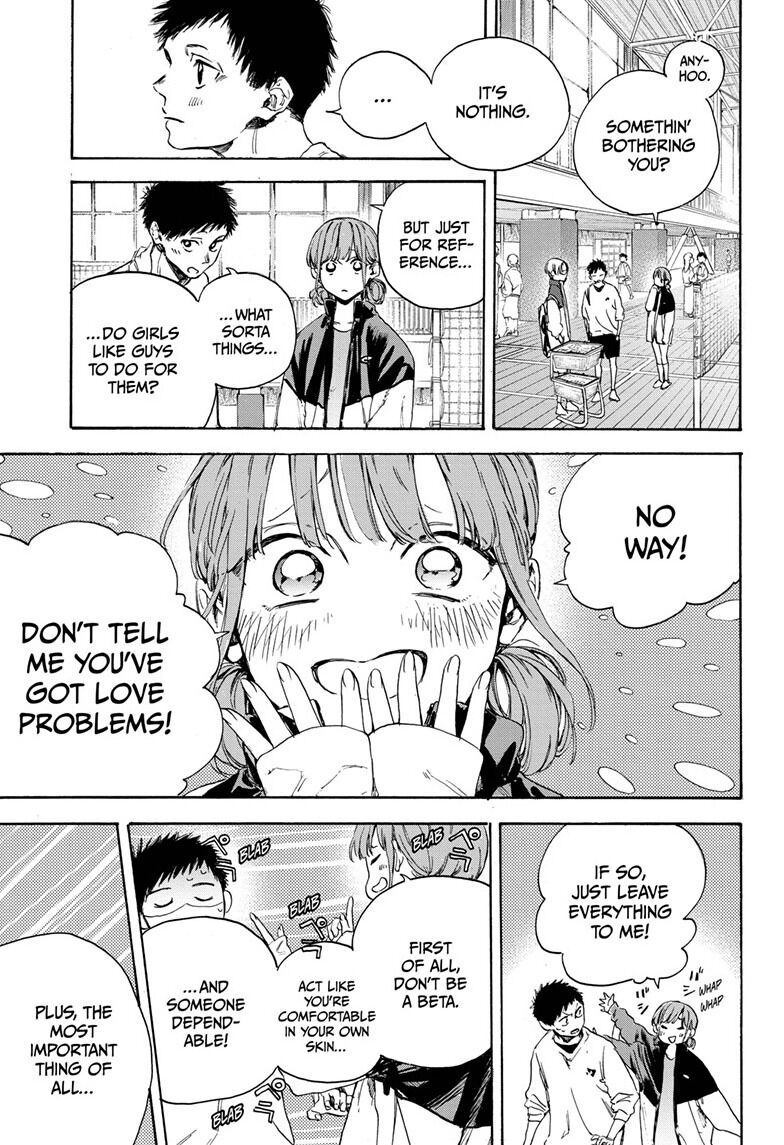 Blue Box Chapter 1 page 13 - Chapter 1: Chinatsu Senpai