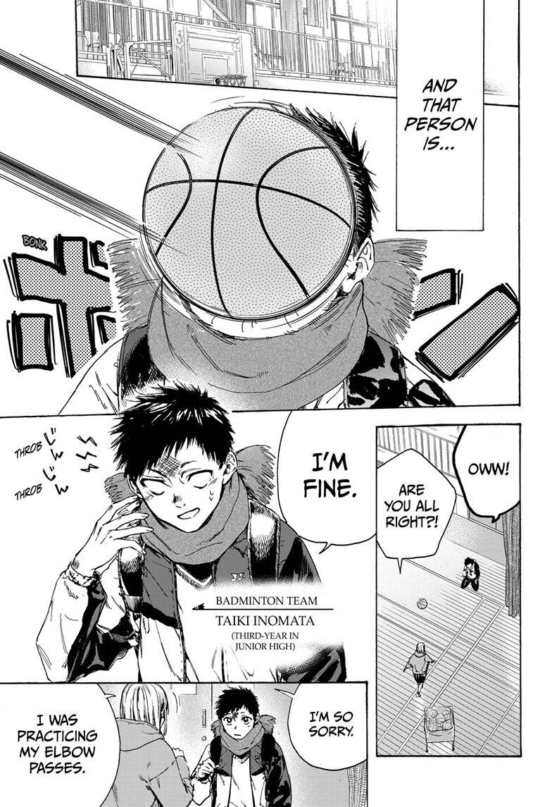 Blue Box Chapter 1 page 5 - Chapter 1: Chinatsu Senpai