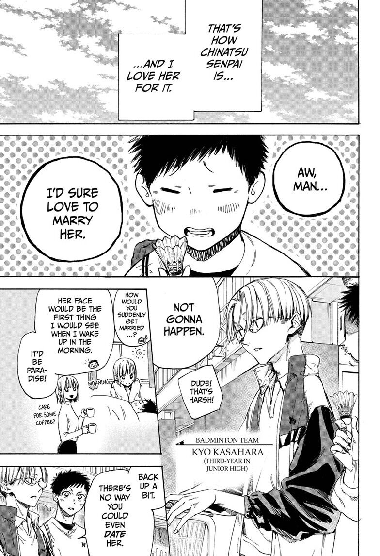 Blue Box Chapter 1 page 9 - Chapter 1: Chinatsu Senpai