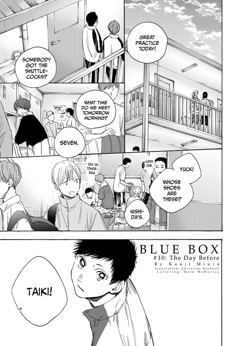 Blue Box Chapter 10 page 1 - Chapter 10