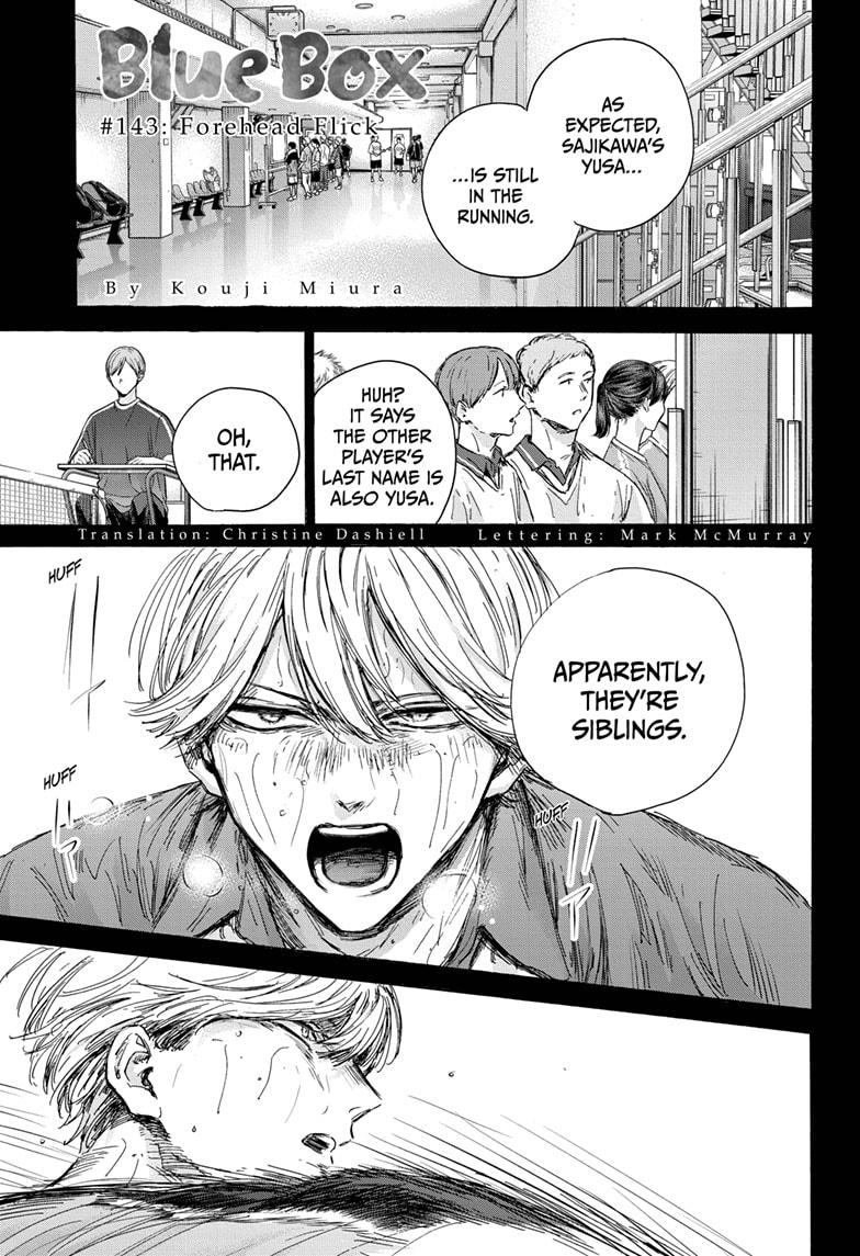 Blue Box Chapter 143 page 1 - Chapter 143