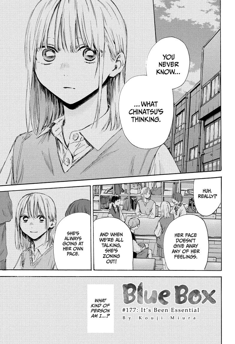 Blue Box Chapter 177 page 1 - Chapter 177