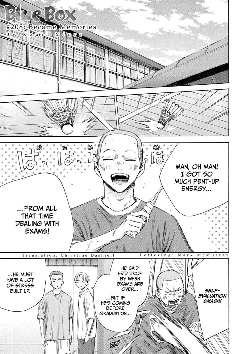 Blue Box Chapter 208 page 1 - Chapter 208