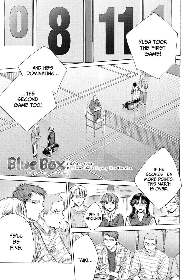 Blue Box Chapter 244 page 1 - Chapter 244