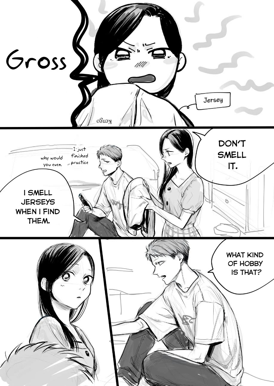 Blue Box Chapter 62.5 page 1 - Chapter 62.5: Twitter Extra Sports club boyfriend