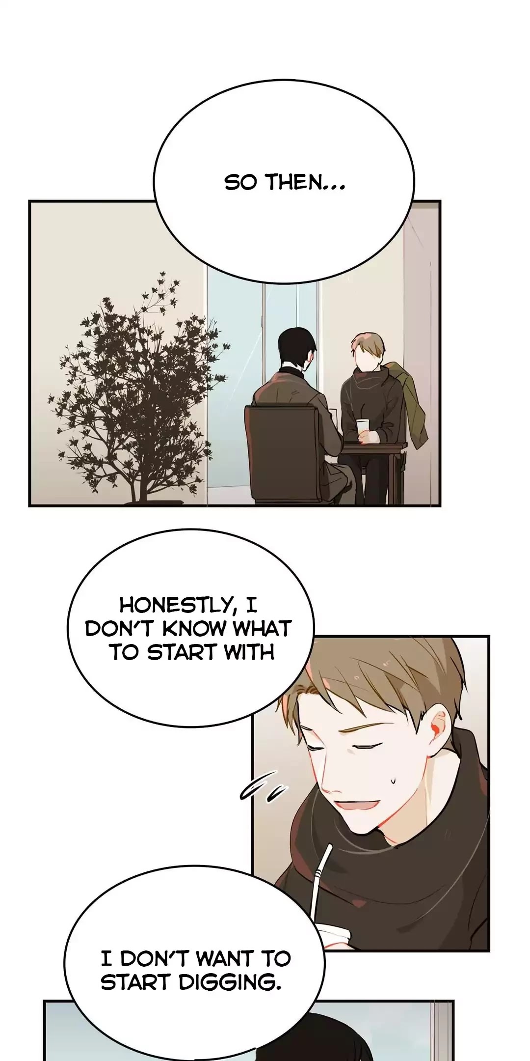 Blue Cheese Table Chapter 12 page 1 - Chapter 12: Everyone Cares About What's Important (2)