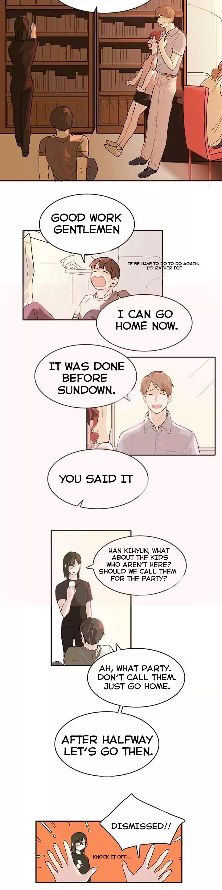 Blue Cheese Table Chapter 2 page 13 - Chapter 2: Old Relationships