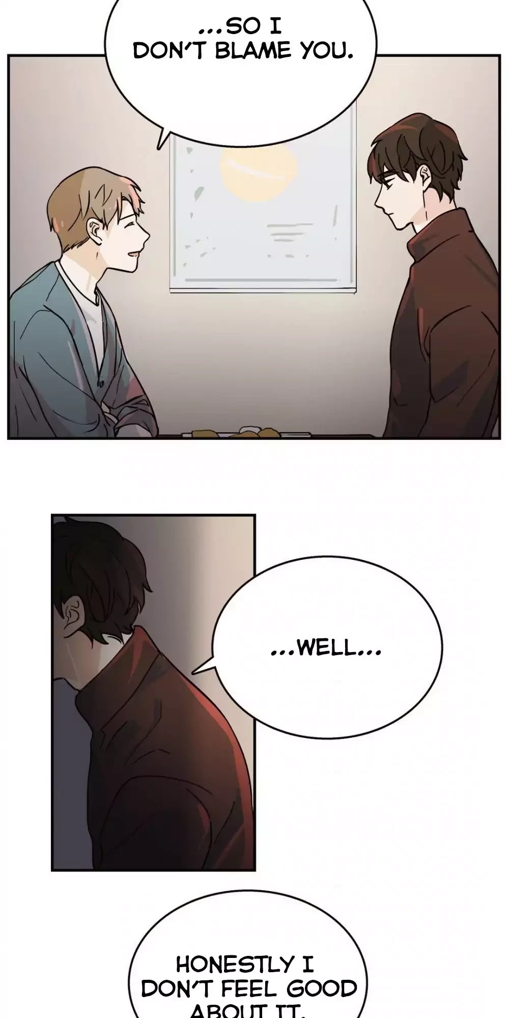 Blue Cheese Table Chapter 28 page 13 - Chapter 28: The Dark Man Has Few Words