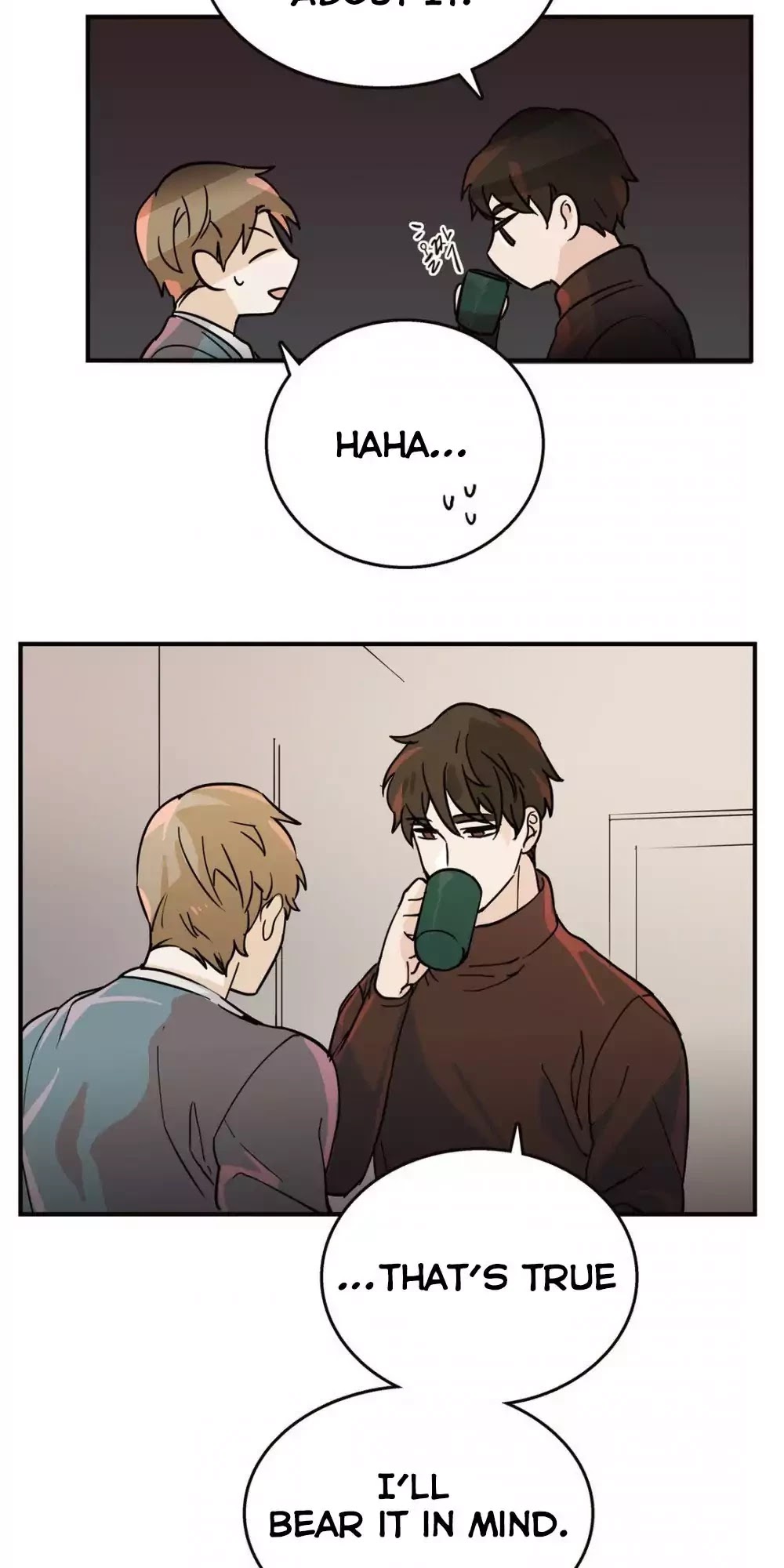 Blue Cheese Table Chapter 28 page 14 - Chapter 28: The Dark Man Has Few Words