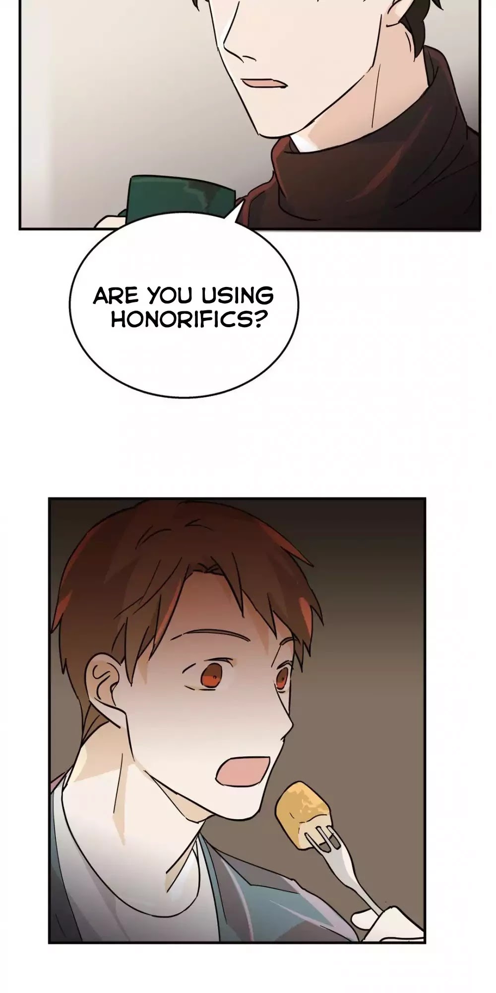 Blue Cheese Table Chapter 28 page 17 - Chapter 28: The Dark Man Has Few Words