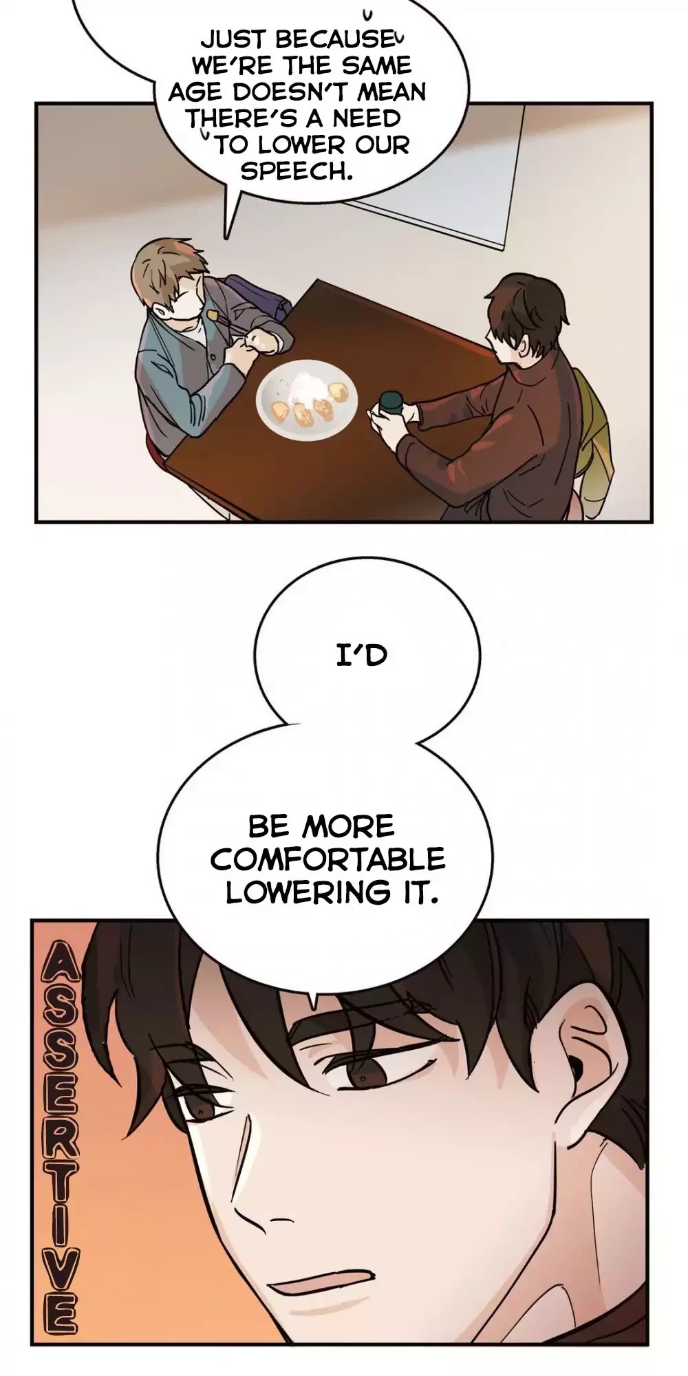 Blue Cheese Table Chapter 28 page 19 - Chapter 28: The Dark Man Has Few Words