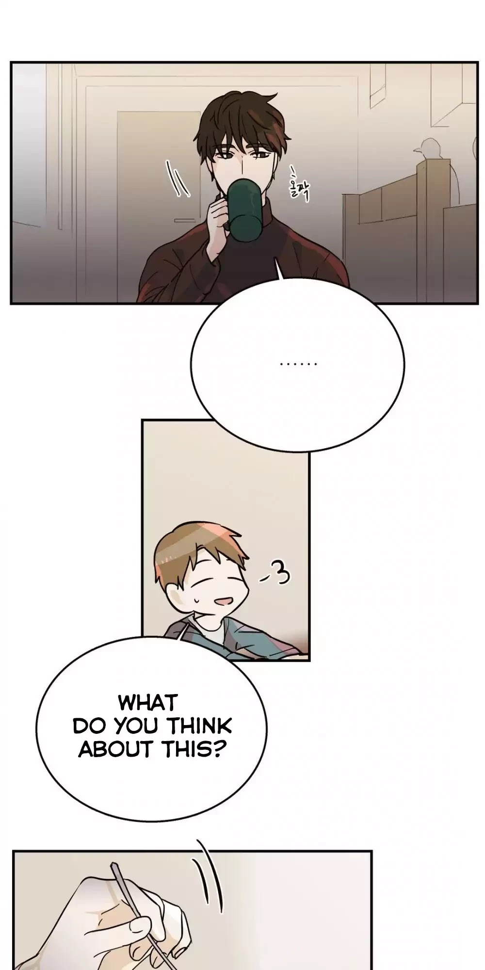 Blue Cheese Table Chapter 28 page 9 - Chapter 28: The Dark Man Has Few Words