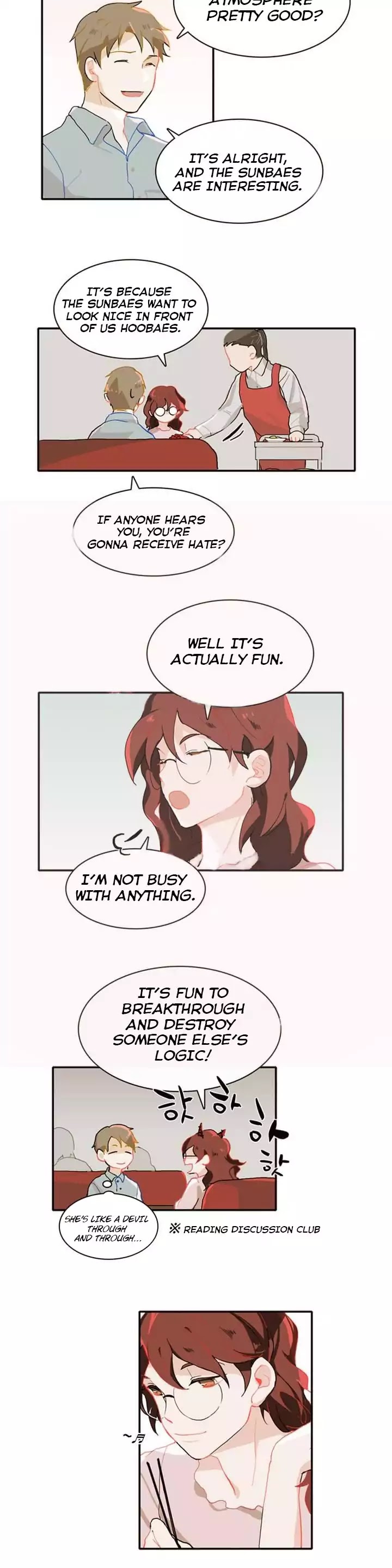 Blue Cheese Table Chapter 3 page 3 - Chapter 3: I Know You