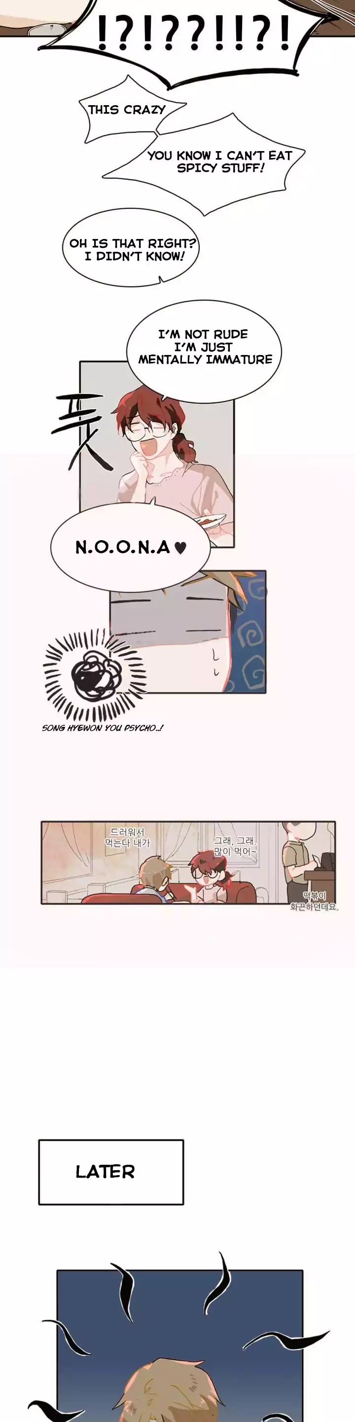 Blue Cheese Table Chapter 3 page 7 - Chapter 3: I Know You