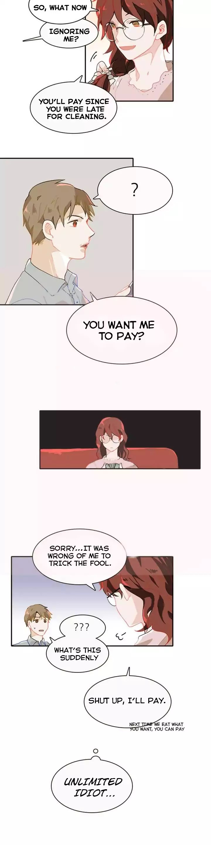 Blue Cheese Table Chapter 3 page 9 - Chapter 3: I Know You