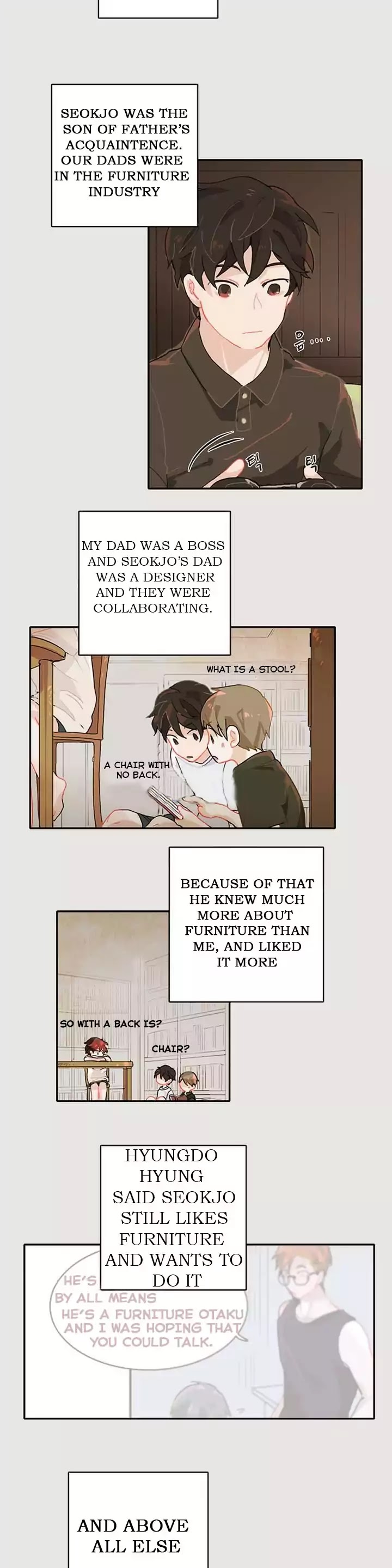 Blue Cheese Table Chapter 5 page 7 - Chapter 5: A Childhood Scene