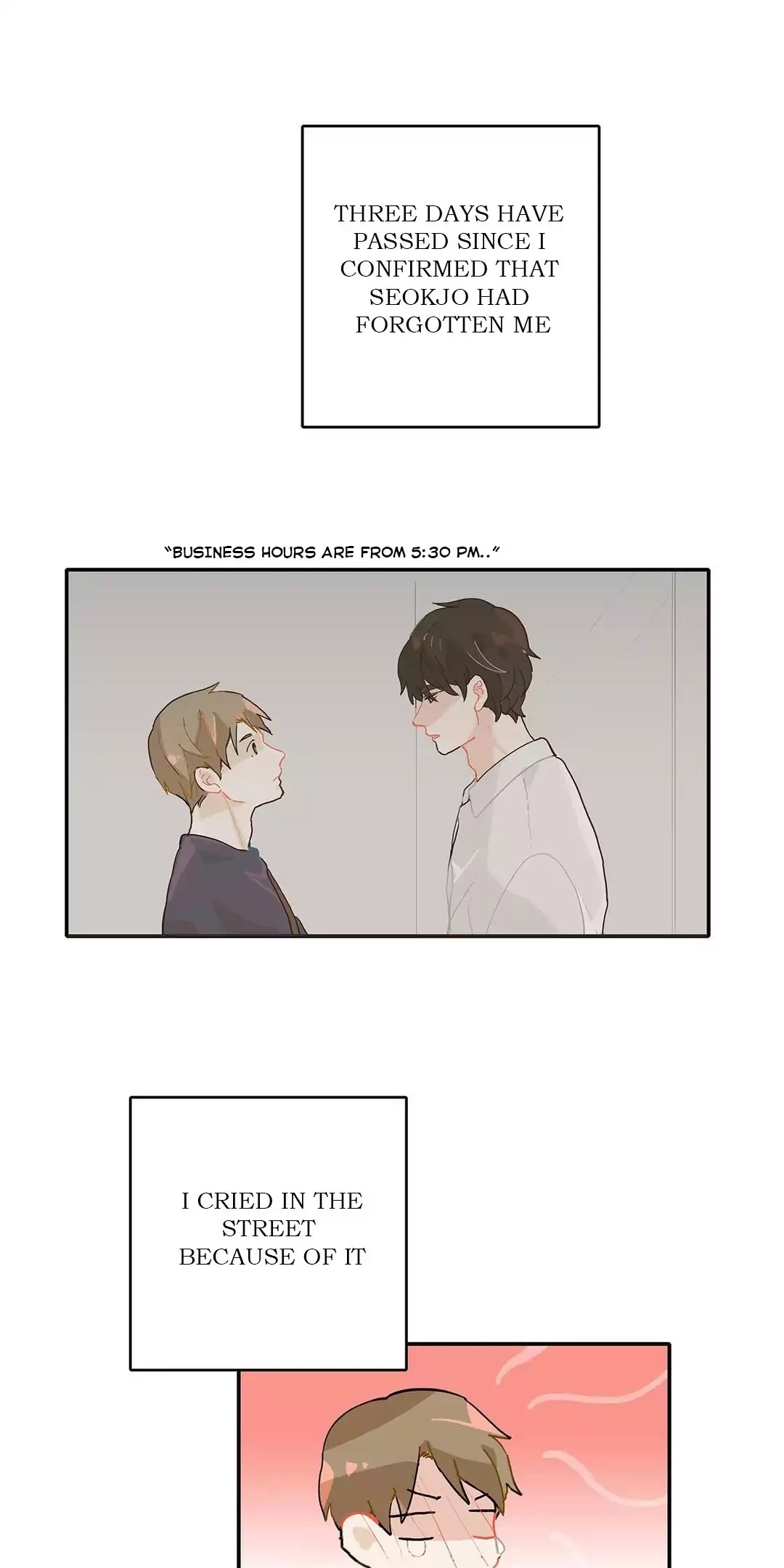 Blue Cheese Table Chapter 7 page 1 - Chapter 7: A Shy Declaration