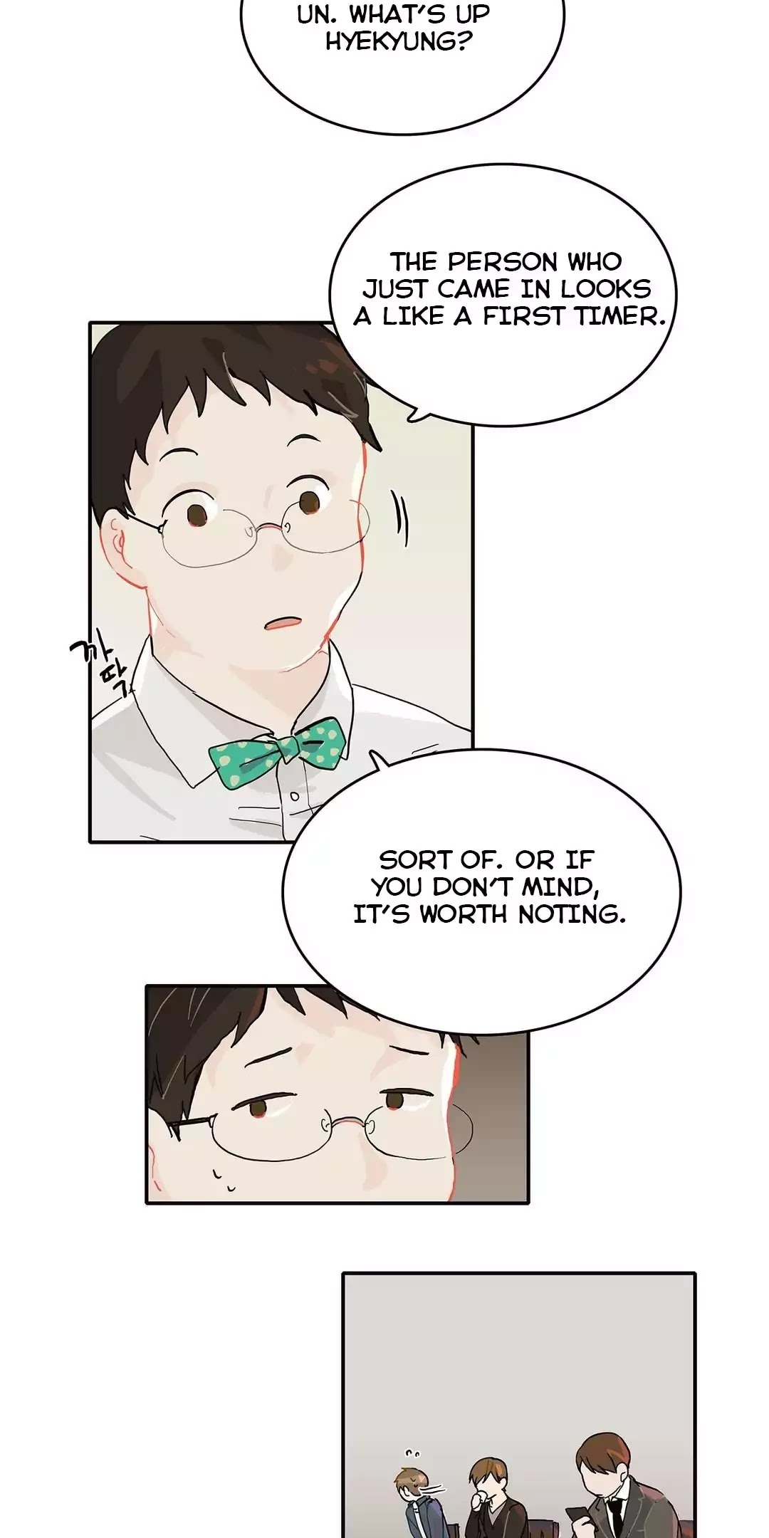 Blue Cheese Table Chapter 7 page 14 - Chapter 7: A Shy Declaration