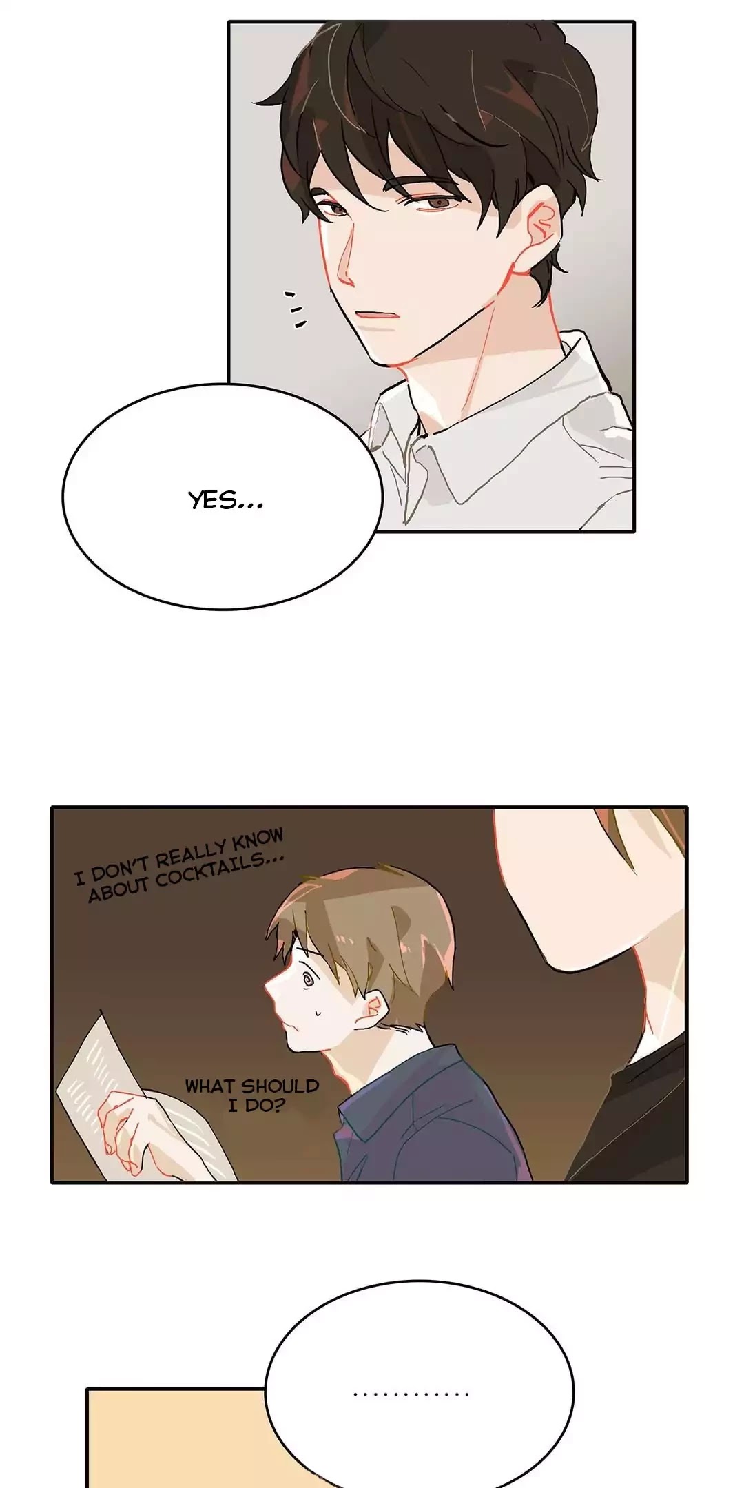 Blue Cheese Table Chapter 7 page 17 - Chapter 7: A Shy Declaration