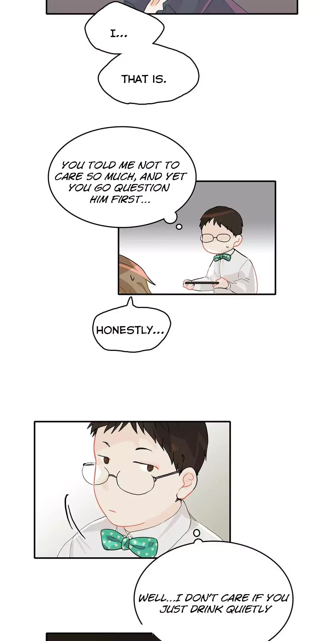 Blue Cheese Table Chapter 7 page 25 - Chapter 7: A Shy Declaration