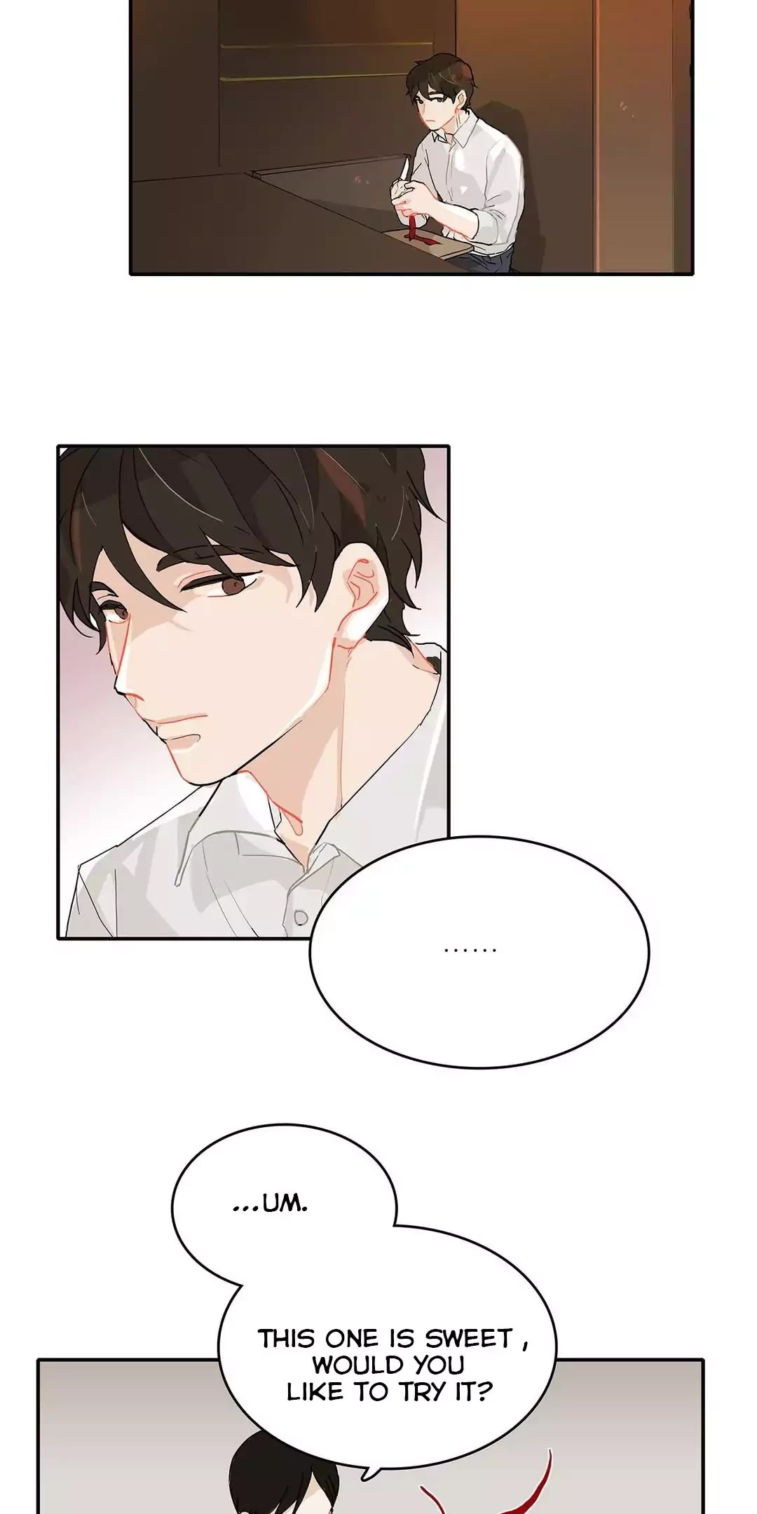 Blue Cheese Table Chapter 7 page 30 - Chapter 7: A Shy Declaration