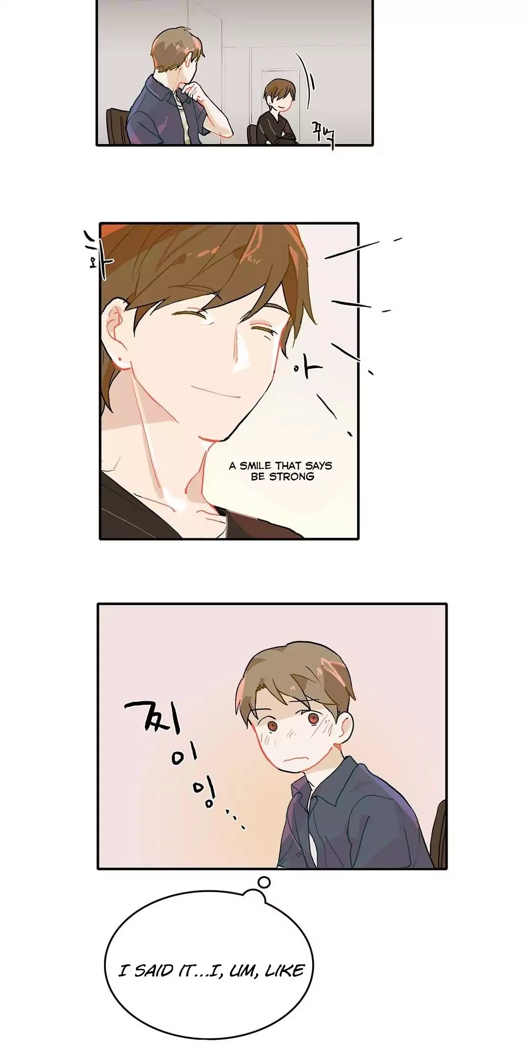 Blue Cheese Table Chapter 7 page 33 - Chapter 7: A Shy Declaration
