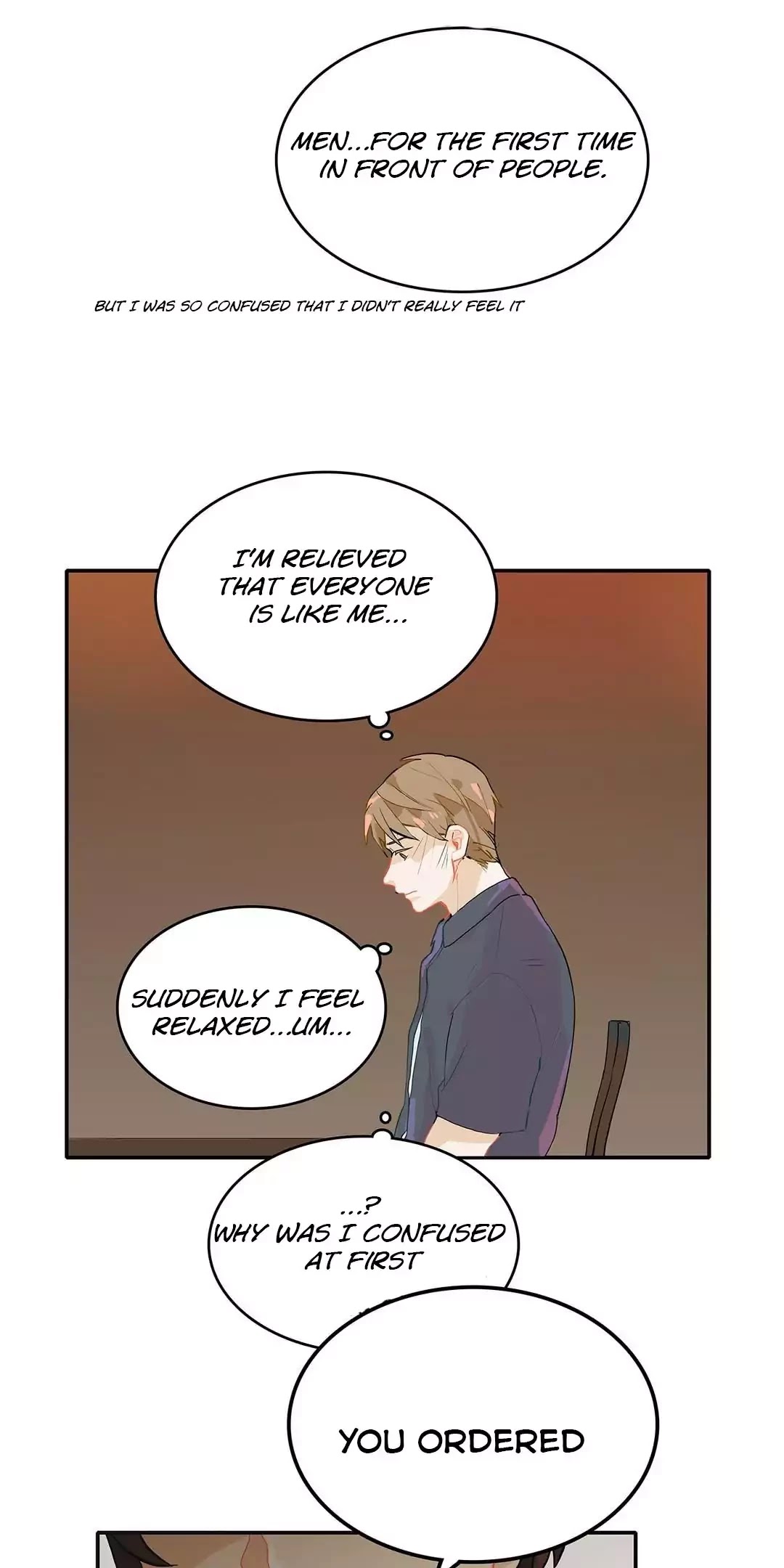 Blue Cheese Table Chapter 7 page 34 - Chapter 7: A Shy Declaration