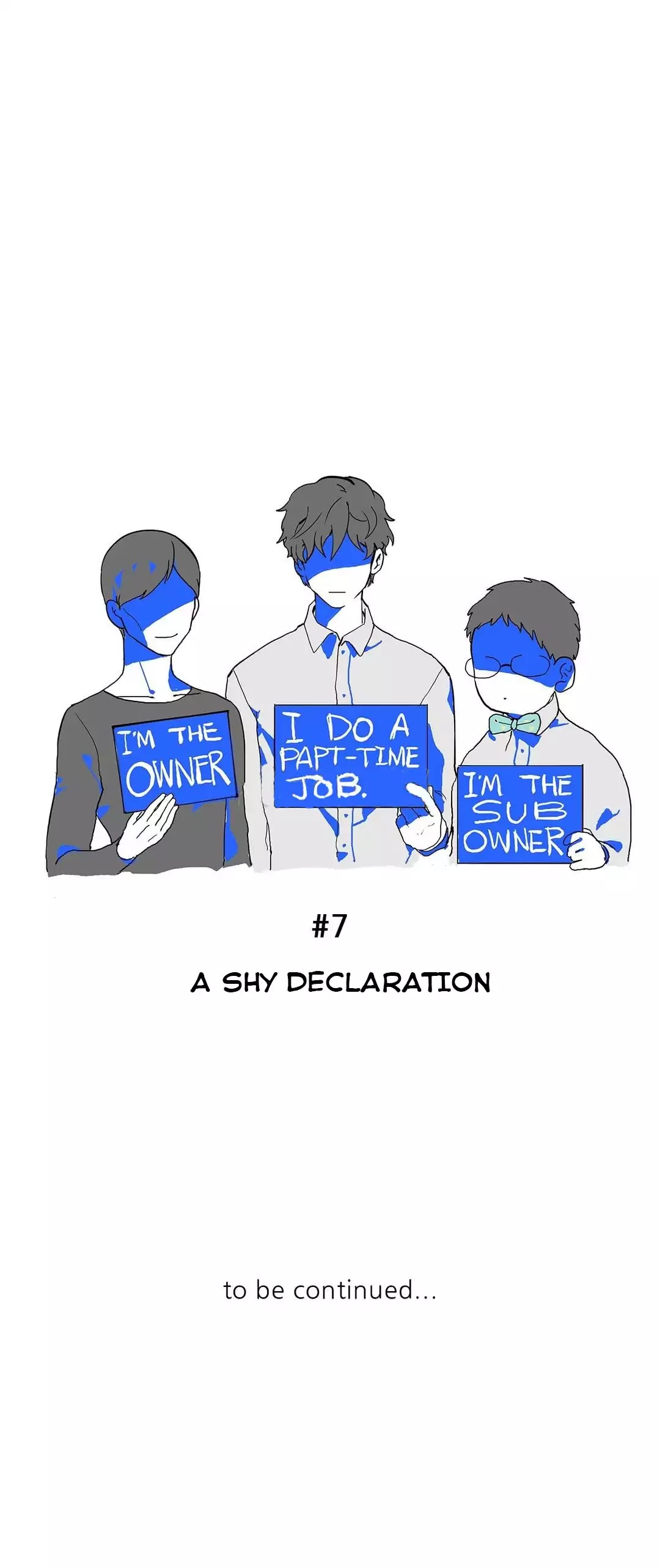 Blue Cheese Table Chapter 7 page 41 - Chapter 7: A Shy Declaration