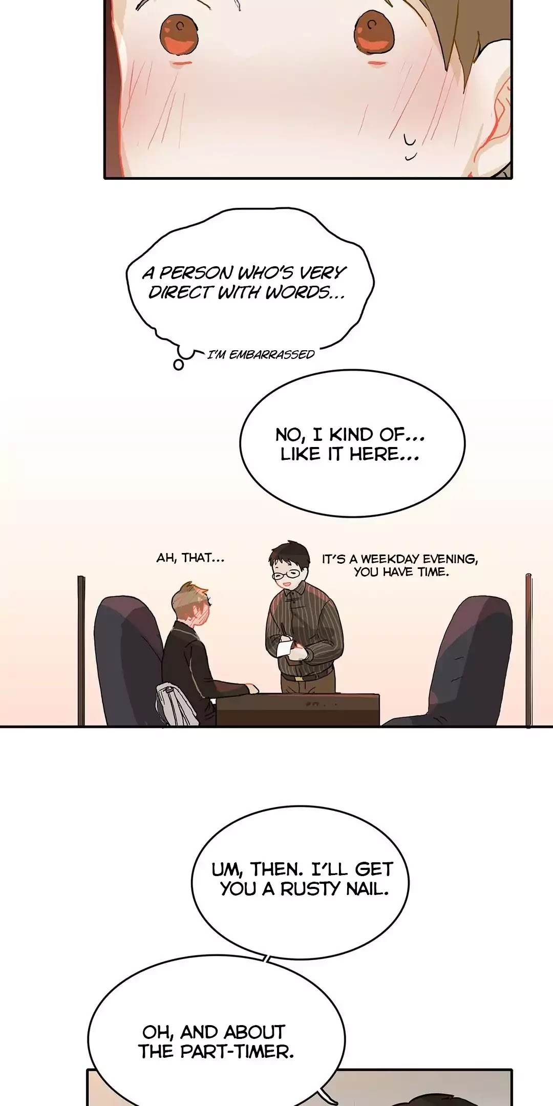 Blue Cheese Table Chapter 8 page 34 - Chapter 8: Misunderstandings?