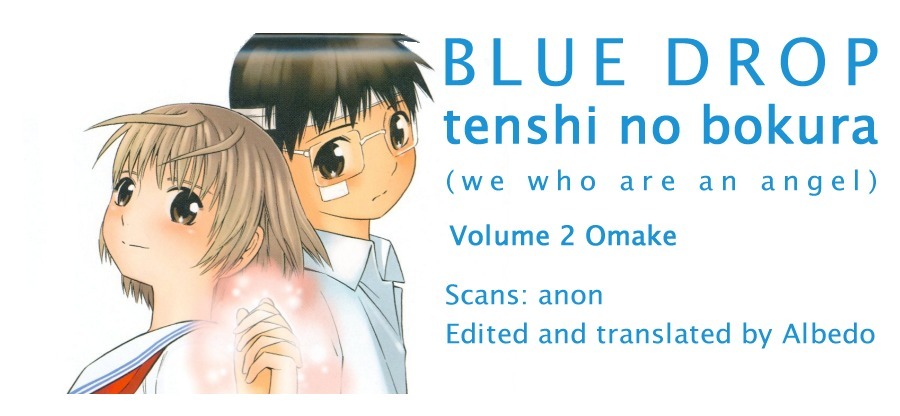 Blue Drop ~Tenshi no Bokura~ Chapter 12.5 page 1 - Chapter 12.5: Omake [END]