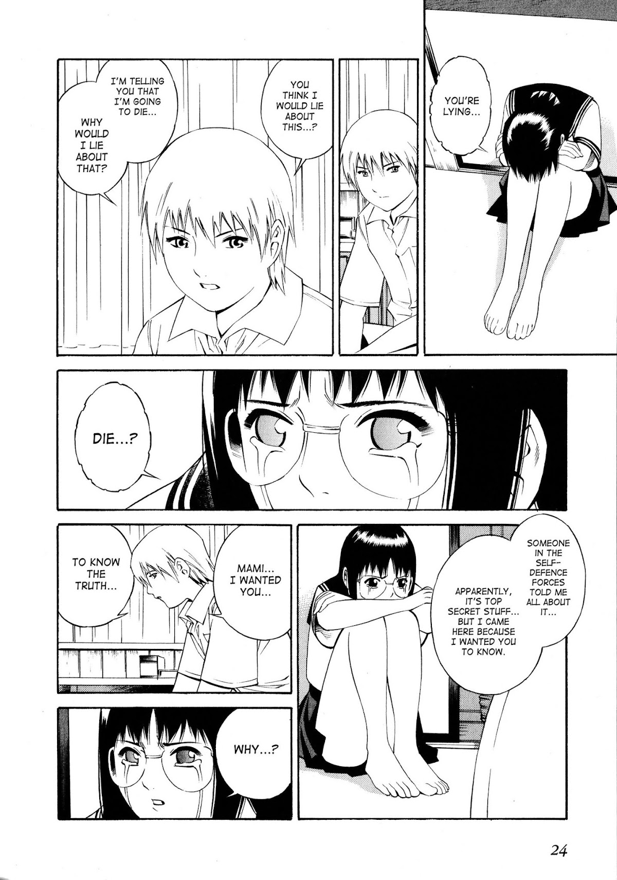 Blue Drop Chapter 1 page 23 - Chapter 1: Kaminoko