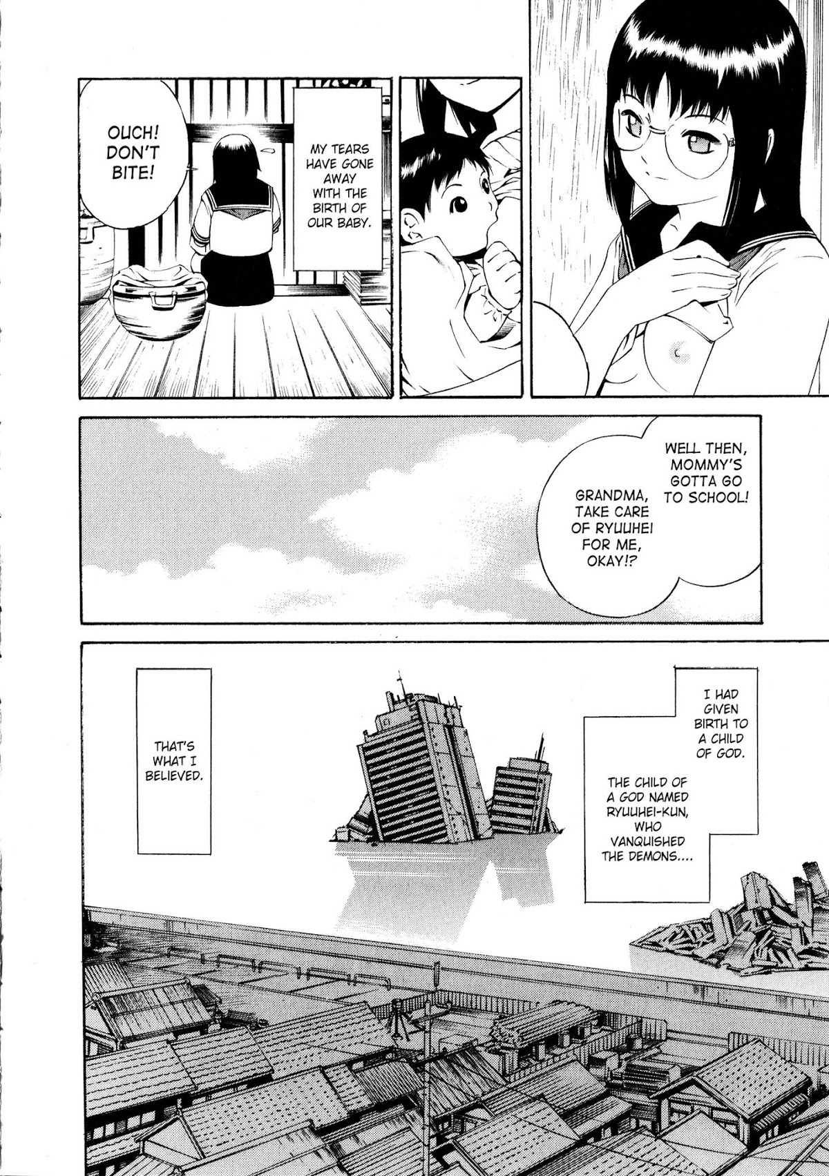 Blue Drop Chapter 1 page 38 - Chapter 1: Kaminoko