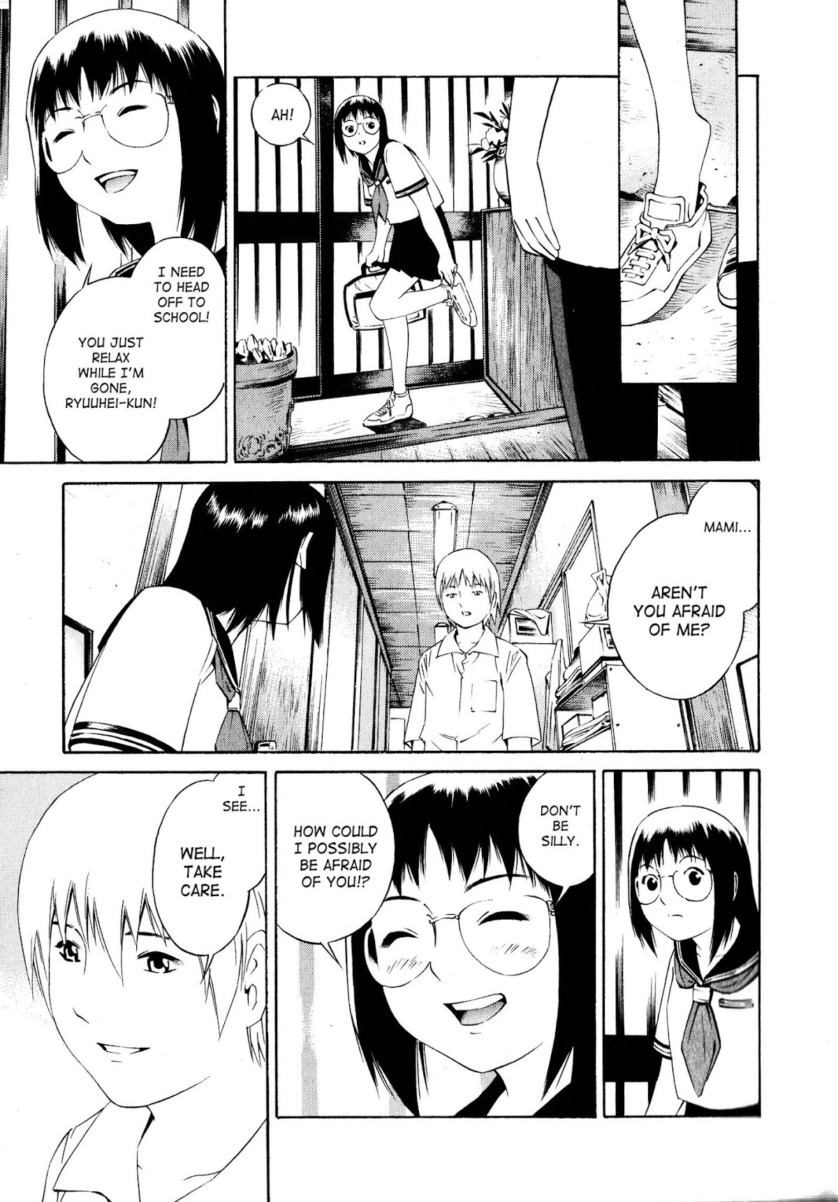 Blue Drop Chapter 1 page 8 - Chapter 1: Kaminoko