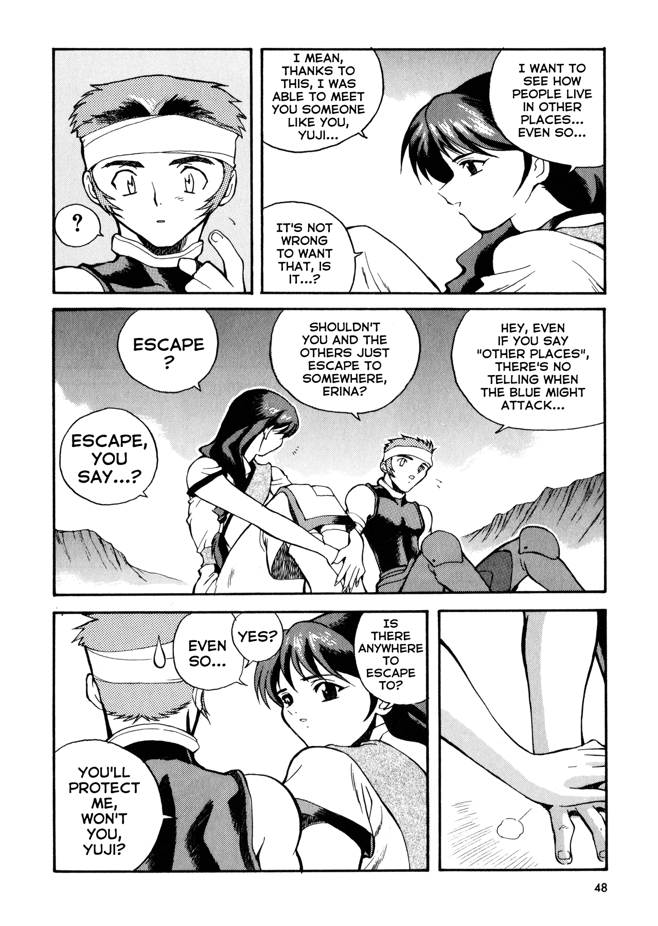 Blue Gender Chapter 2 page 16 - Chapter 2: Wandering of the Blue