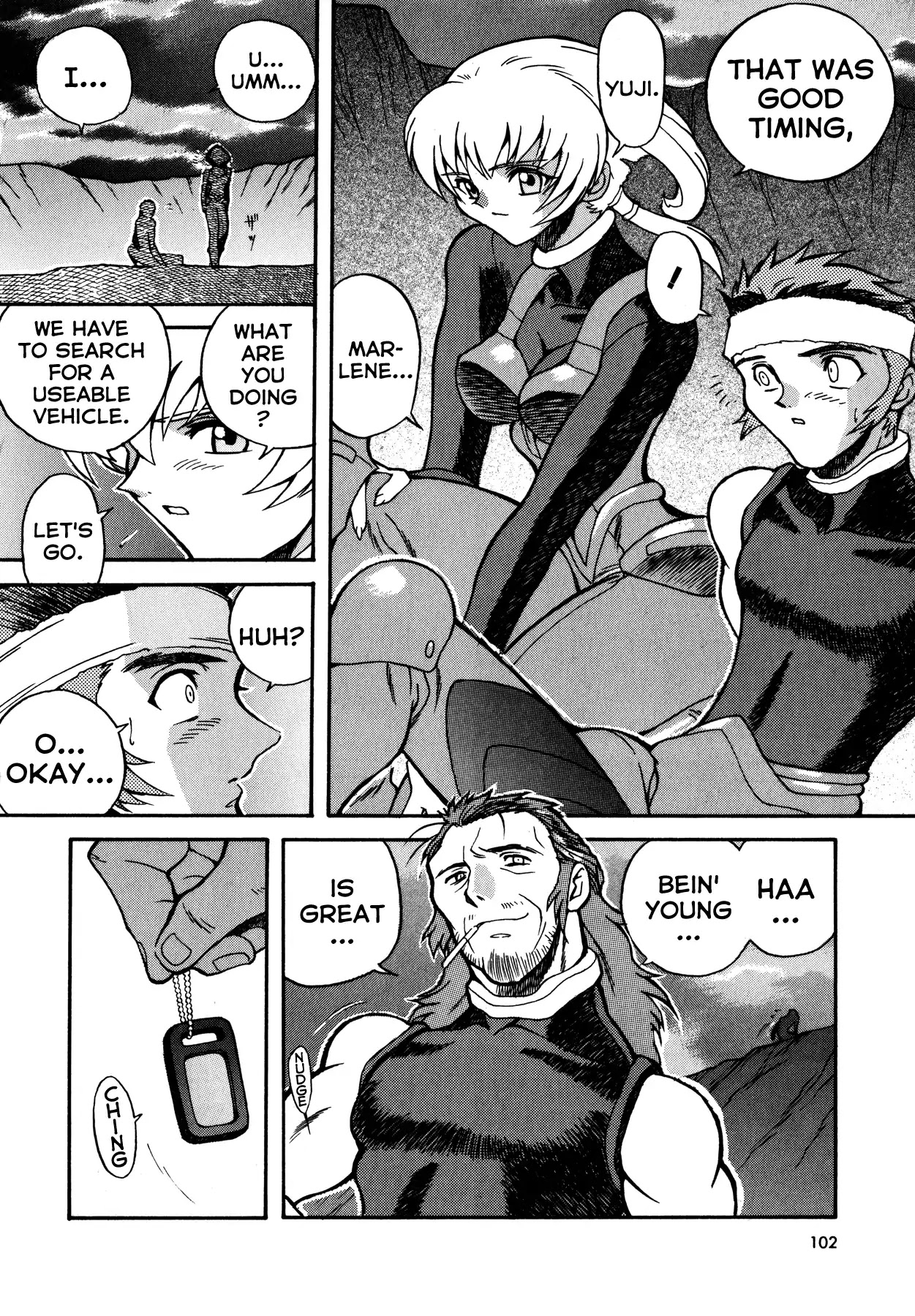 Blue Gender Chapter 4 page 22 - Chapter 4: Quickening of the Blue