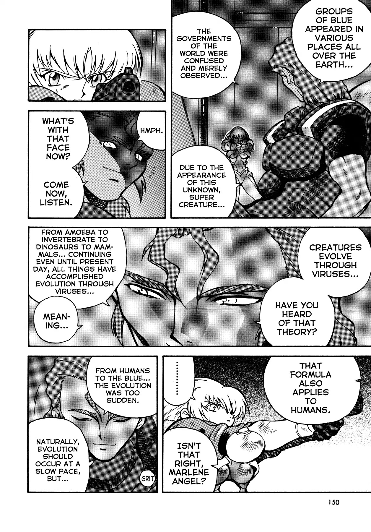 Blue Gender Chapter 7 page 4 - Chapter 7: Return of the Blue