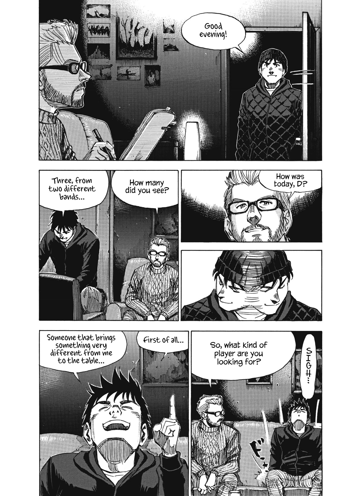 Blue Giant Supreme Chapter 10 page 10 - Chapter 10: Meetin' Time