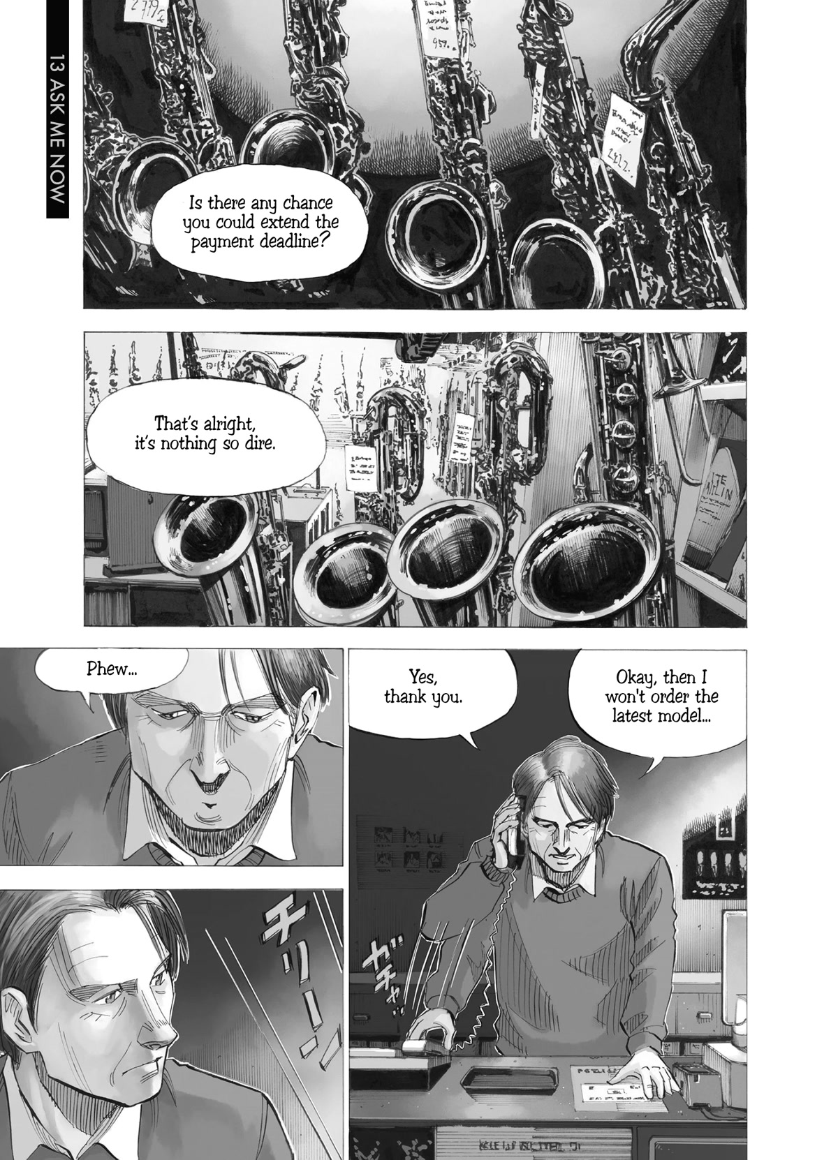 Blue Giant Supreme Chapter 13 page 1 - Chapter 13: Ask Me Now