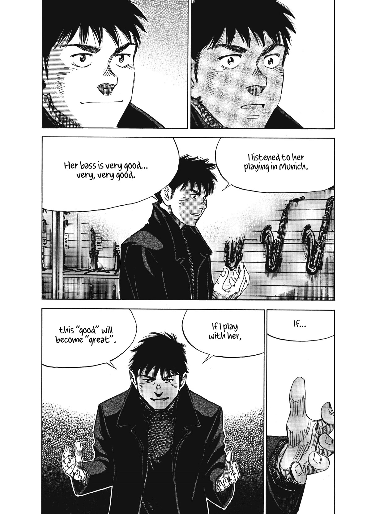 Blue Giant Supreme Chapter 13 page 22 - Chapter 13: Ask Me Now