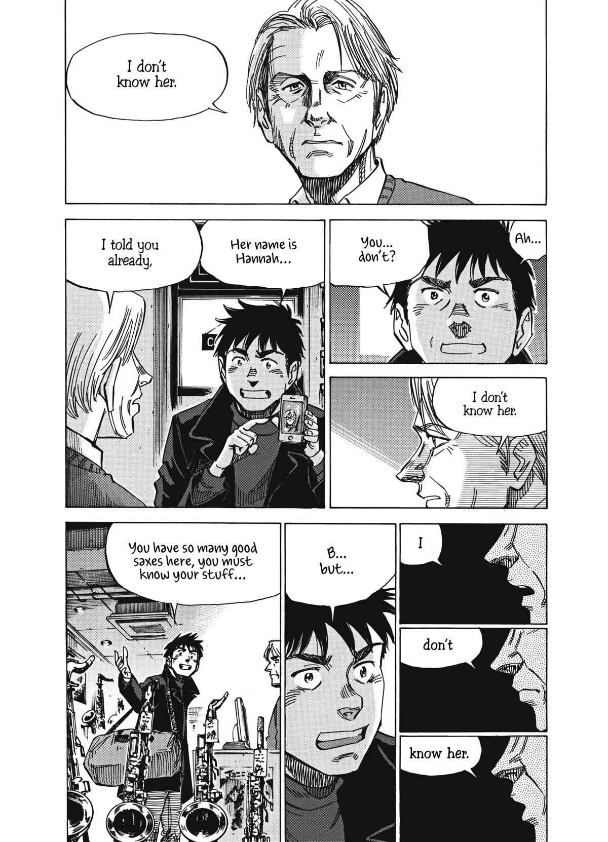 Blue Giant Supreme Chapter 13 page 8 - Chapter 13: Ask Me Now