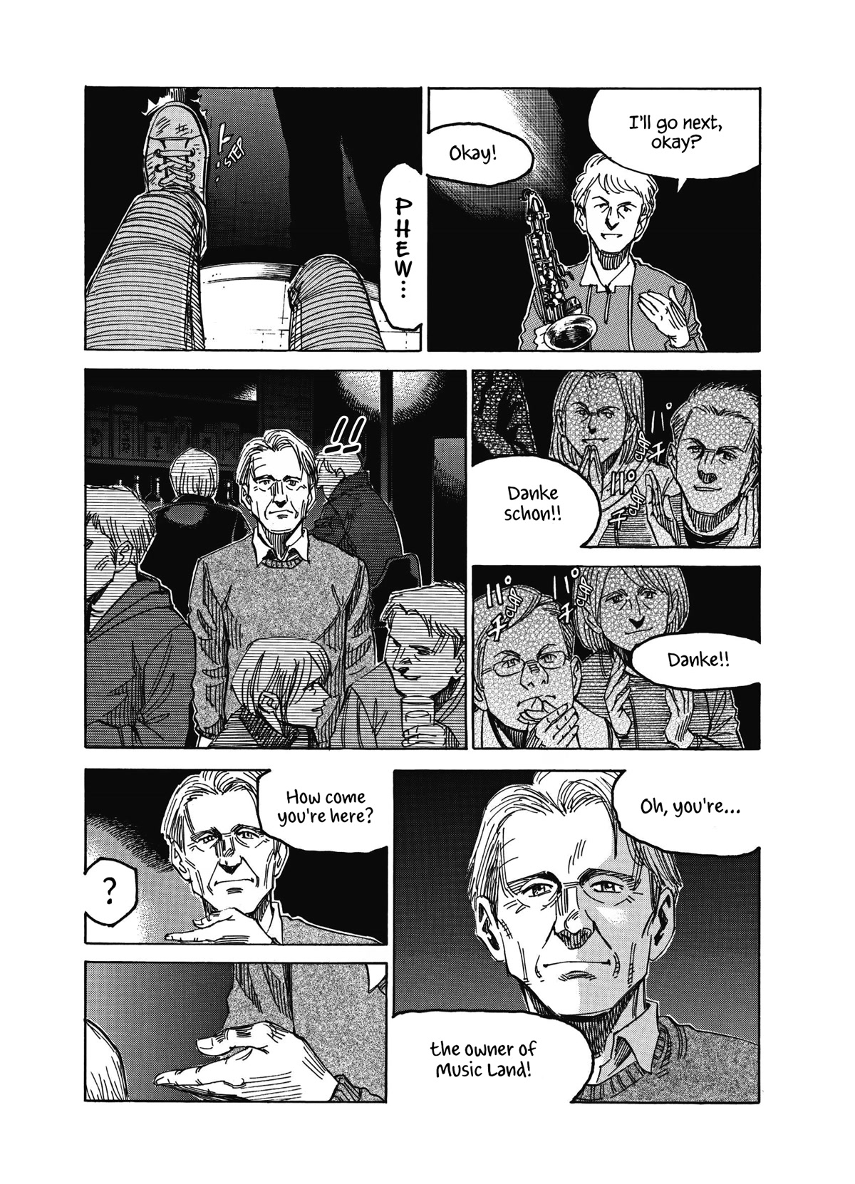 Blue Giant Supreme Chapter 17 page 8 - Chapter 17: Come Away With Me