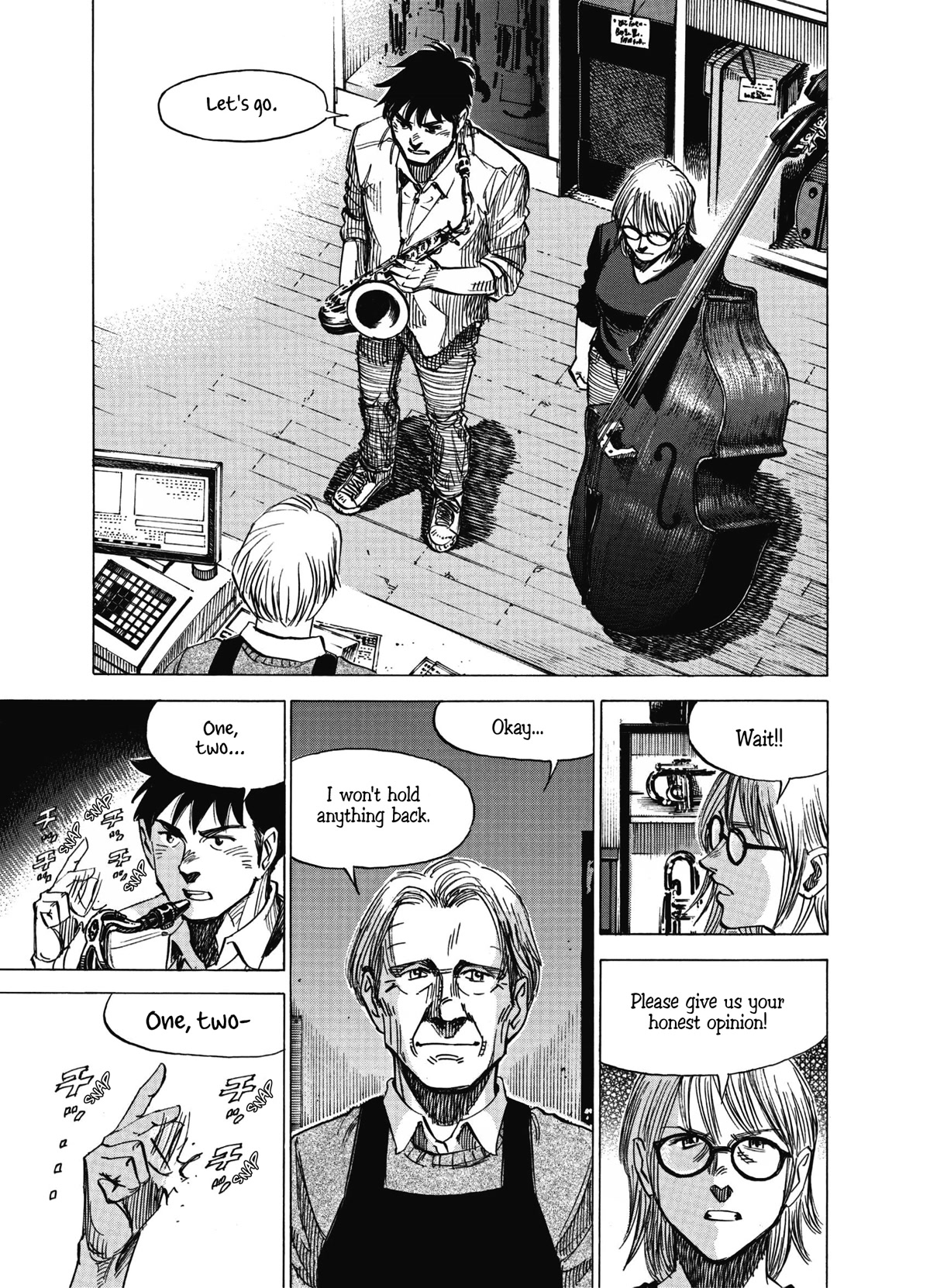 Blue Giant Supreme Chapter 19 page 13 - Chapter 19: Get Happy